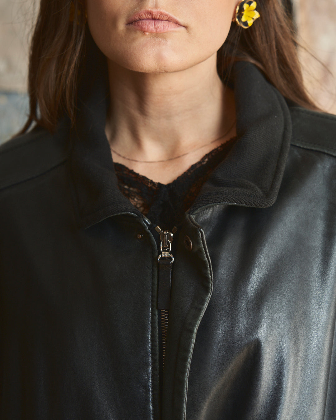 Bomber nero vintage