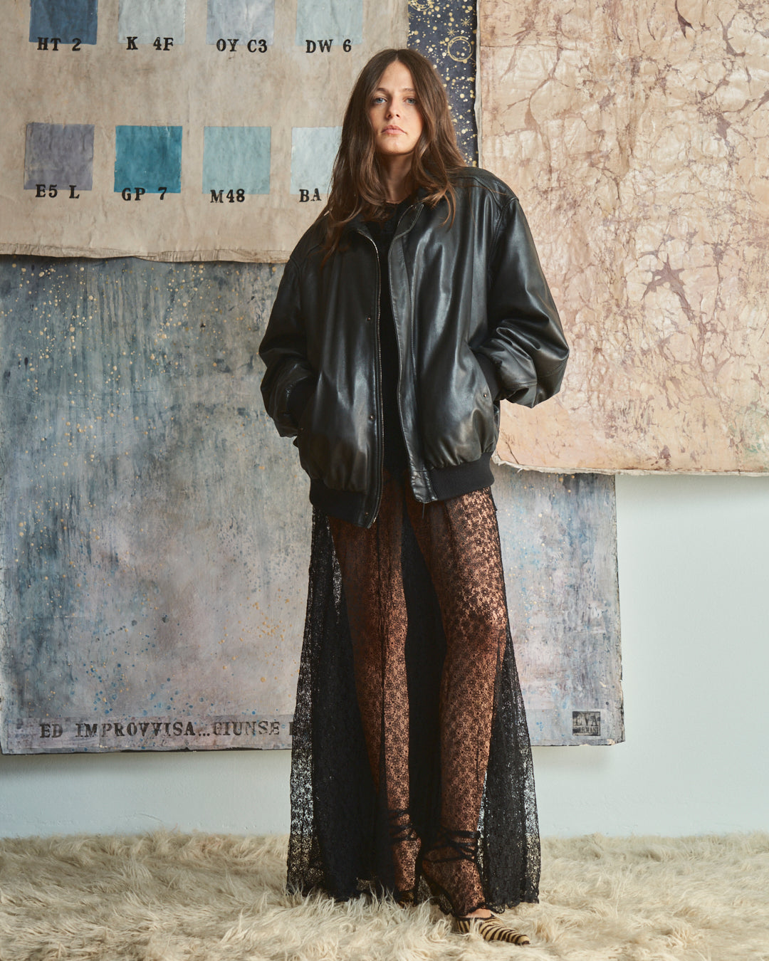 Bomber nero vintage