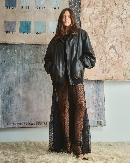 Bomber nero vintage