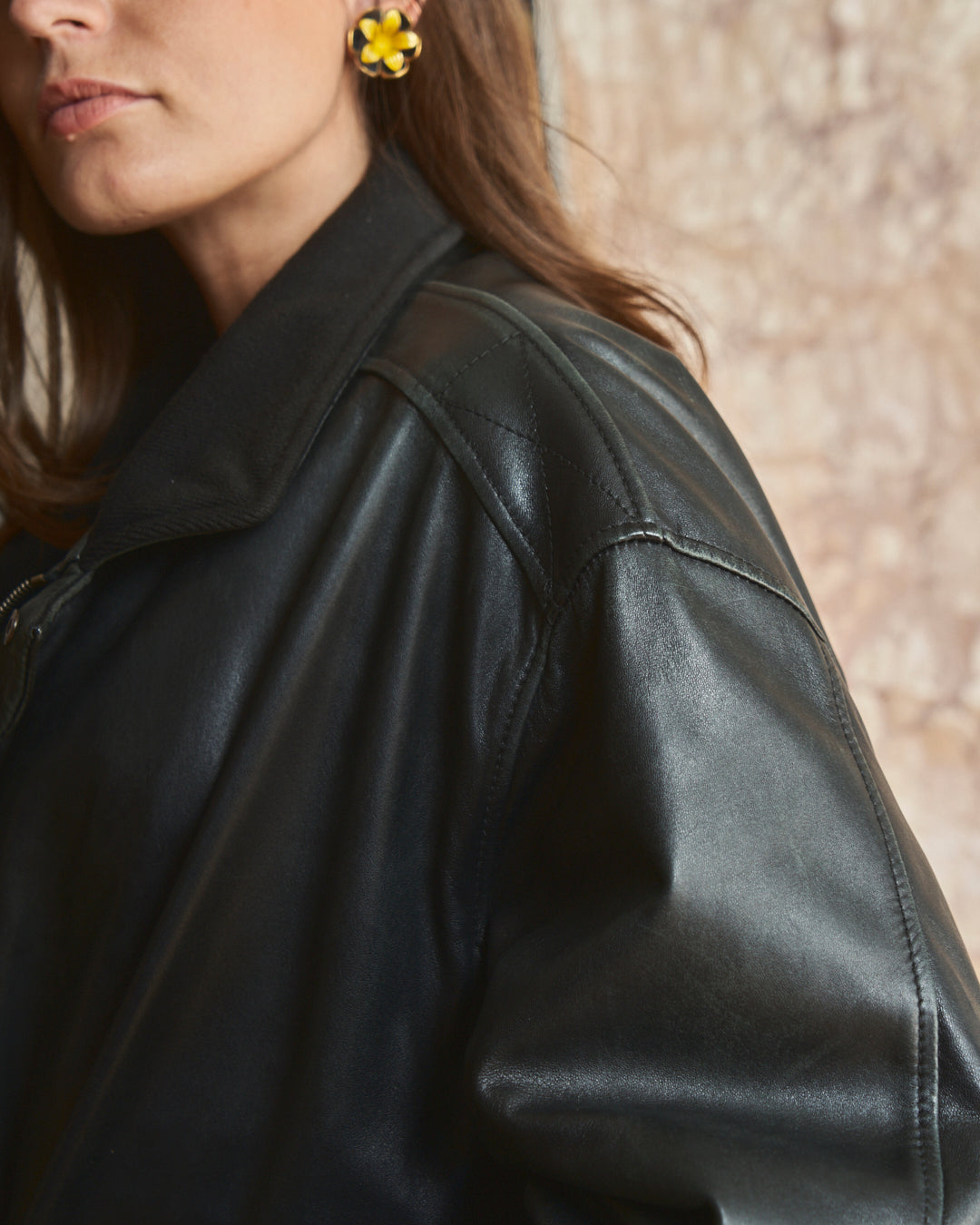 Bomber nero vintage