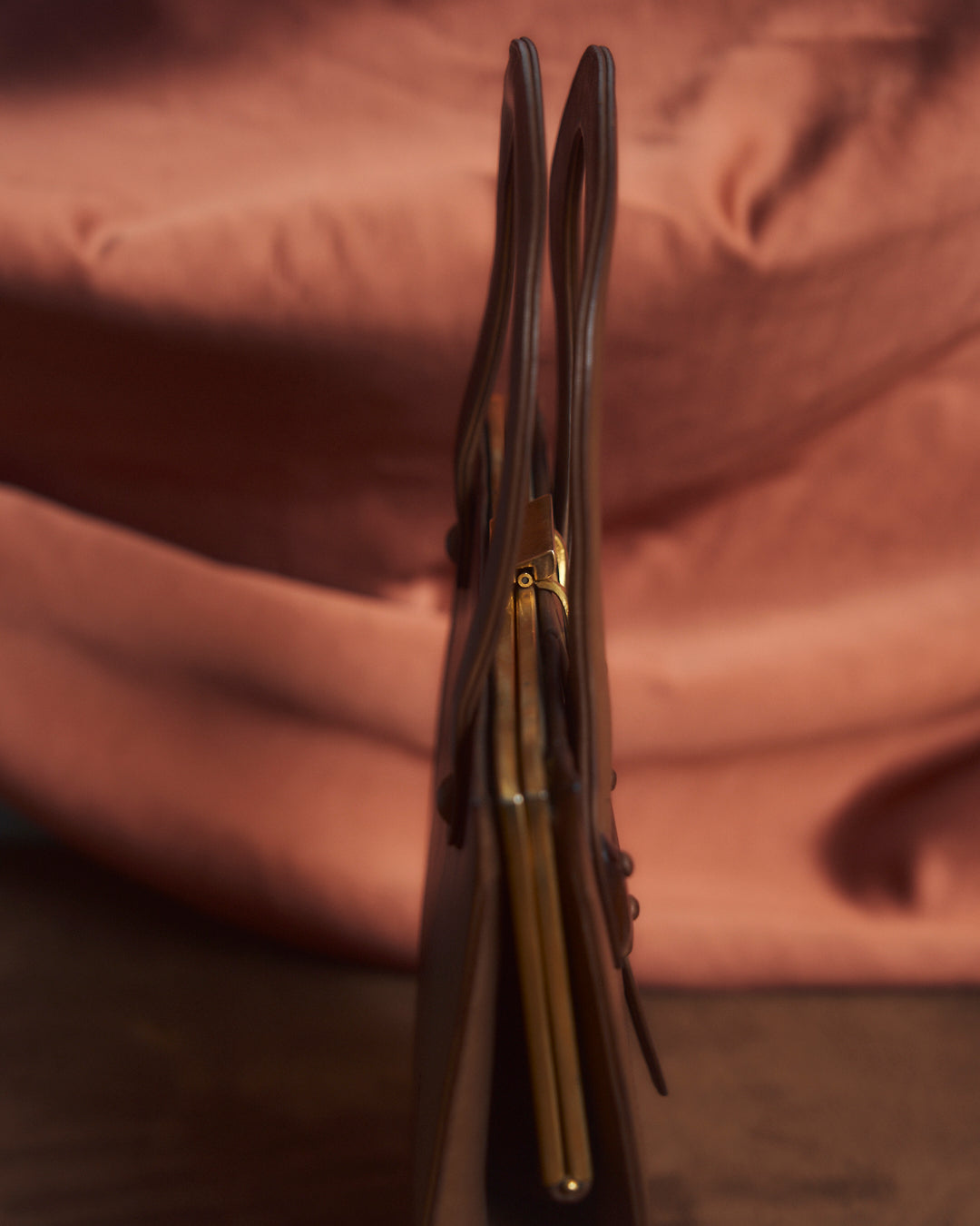 Borsa anni 60 in pelle made in Italy