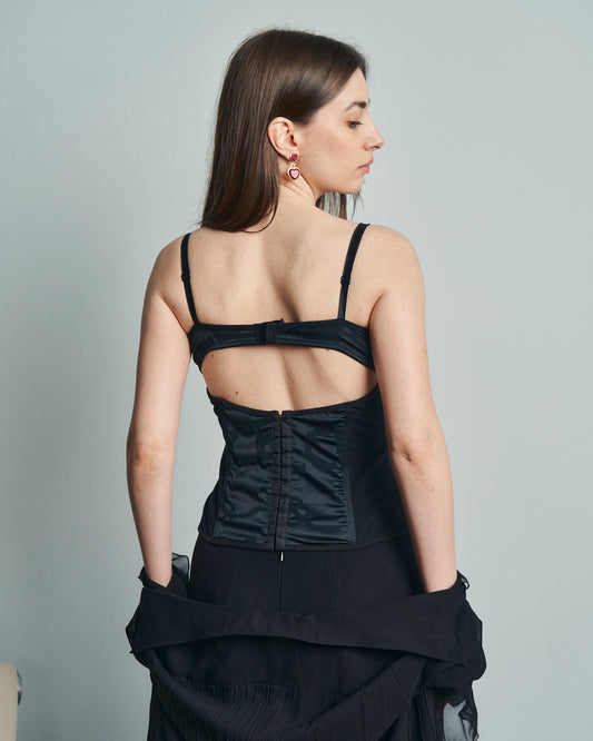 Bustino Lingerie Dolce&Gabbana con coppe in raso