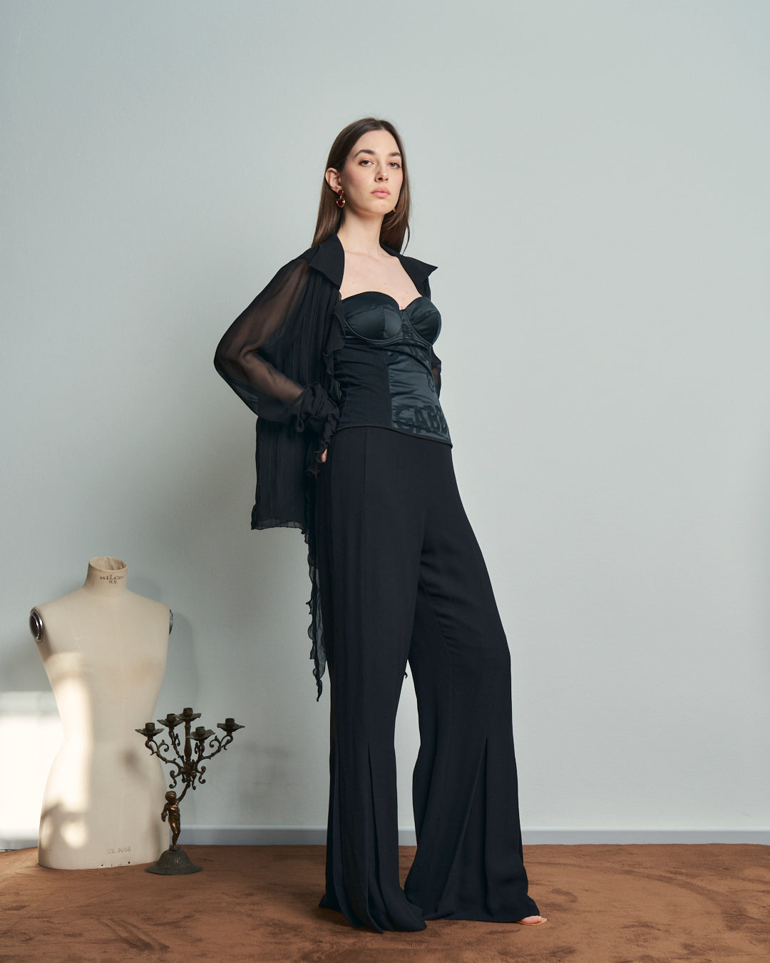 Bustino Lingerie Dolce&Gabbana con coppe in raso