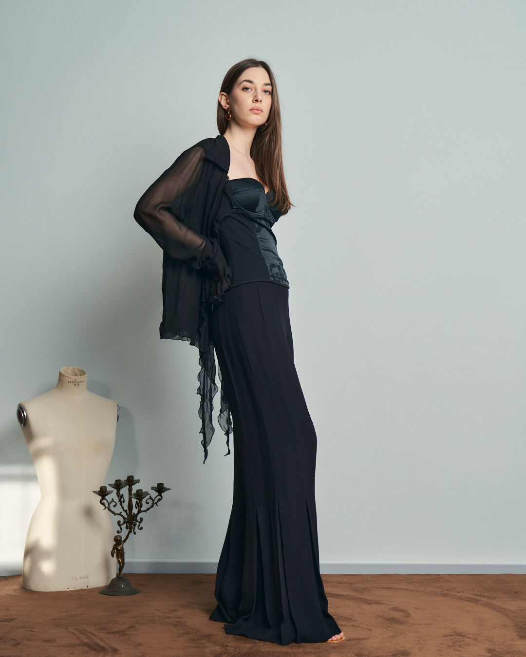 Bustino Lingerie Dolce&Gabbana con coppe in raso