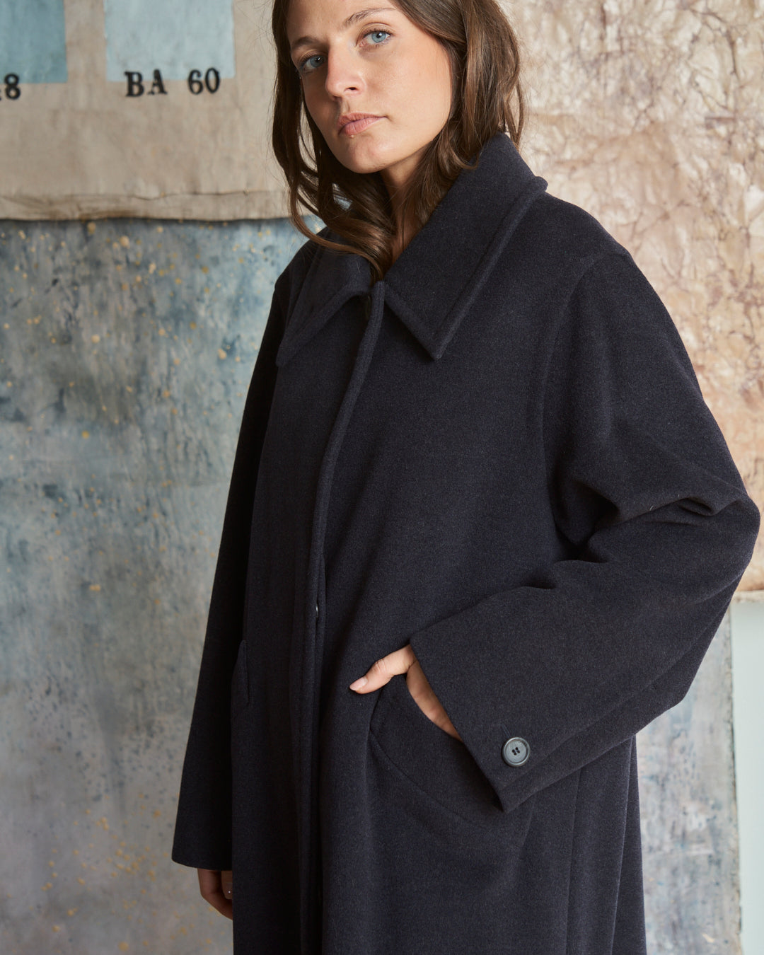 Cappotto Sportmax in lana cachemere