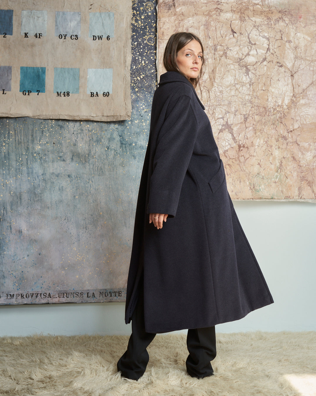 Cappotto Sportmax in lana cachemere