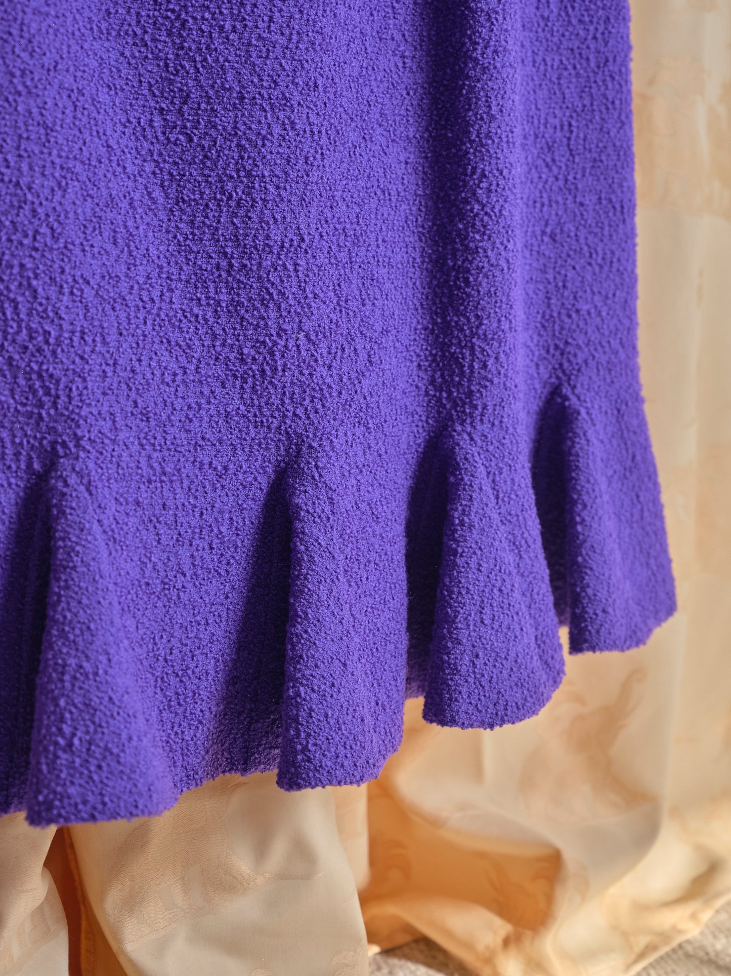 Completo in lana boucle sartoriale