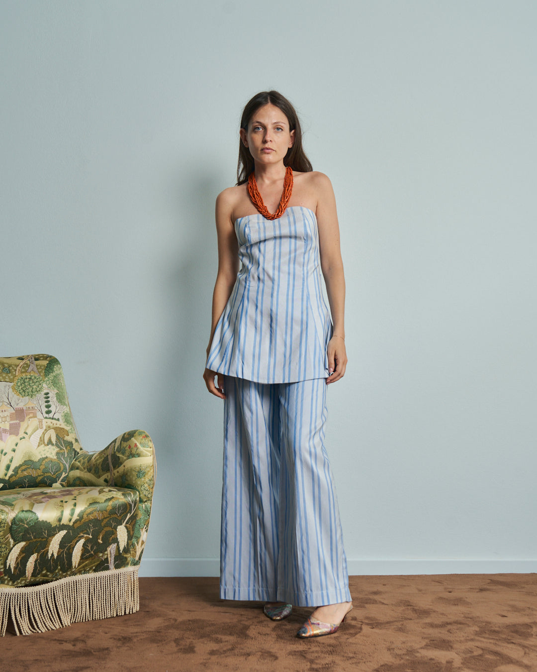 Completo sartoriale in seta Montanaro Vintage