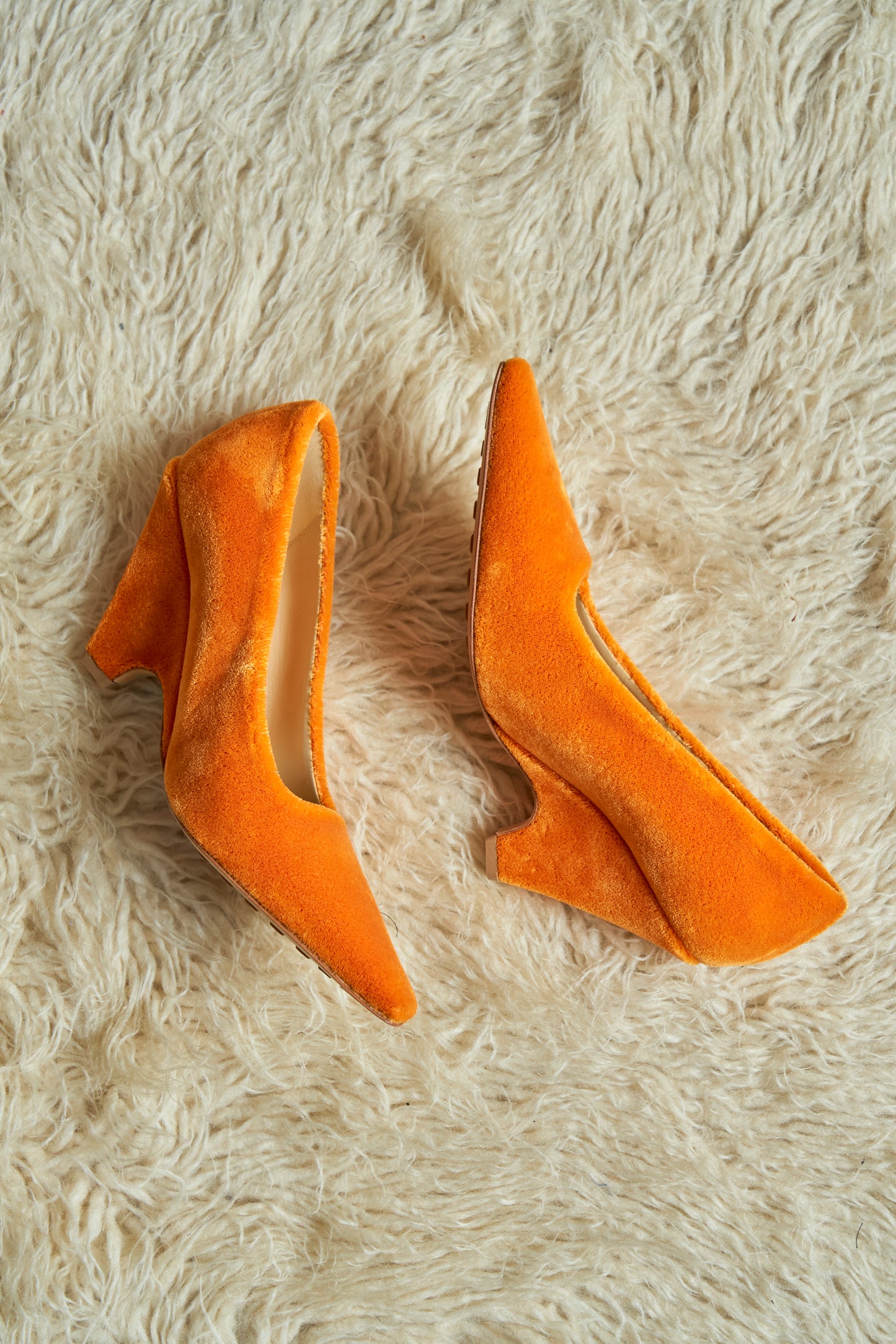 Decolleté Bottega Veneta Carpet Arancio