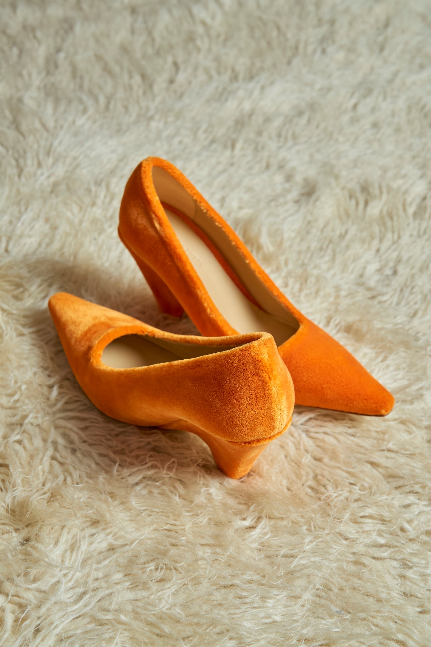 Decolleté Bottega Veneta Carpet Arancio