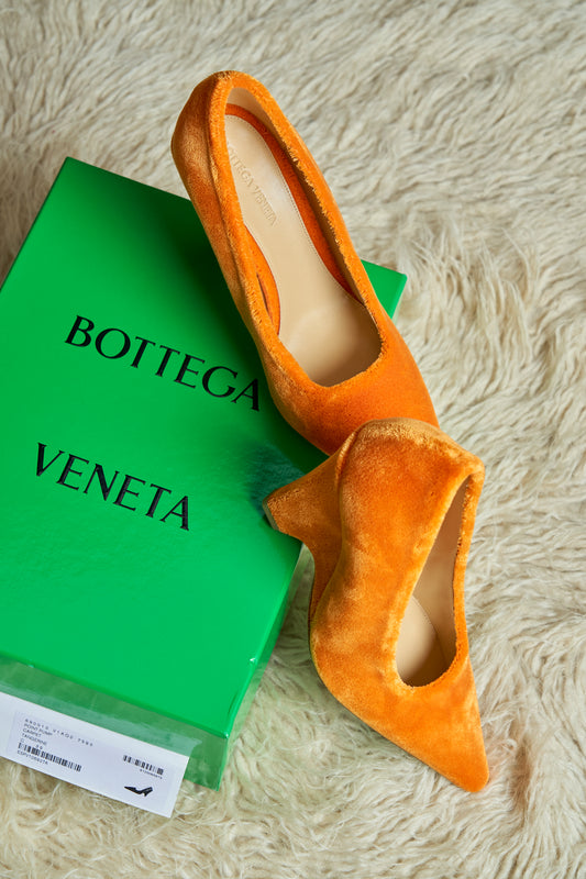 Decolleté Bottega Veneta Carpet Arancio