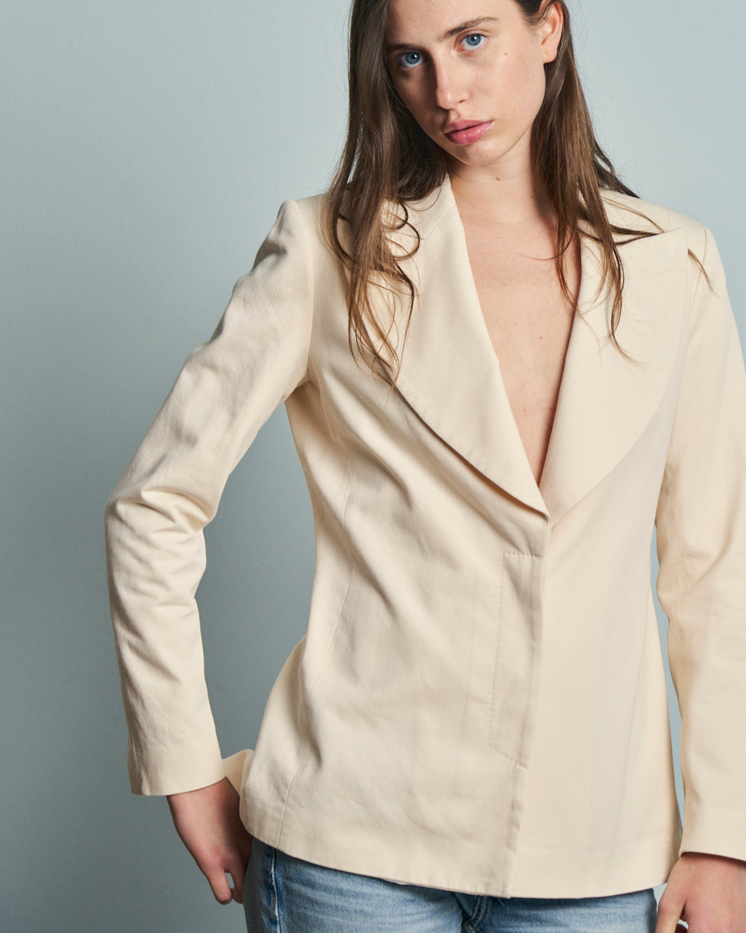Giacca Antonio Berardi in cotone twill