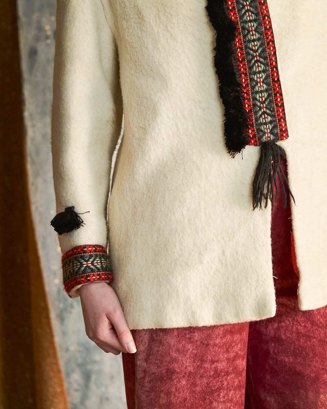 giacca norvegese in lana