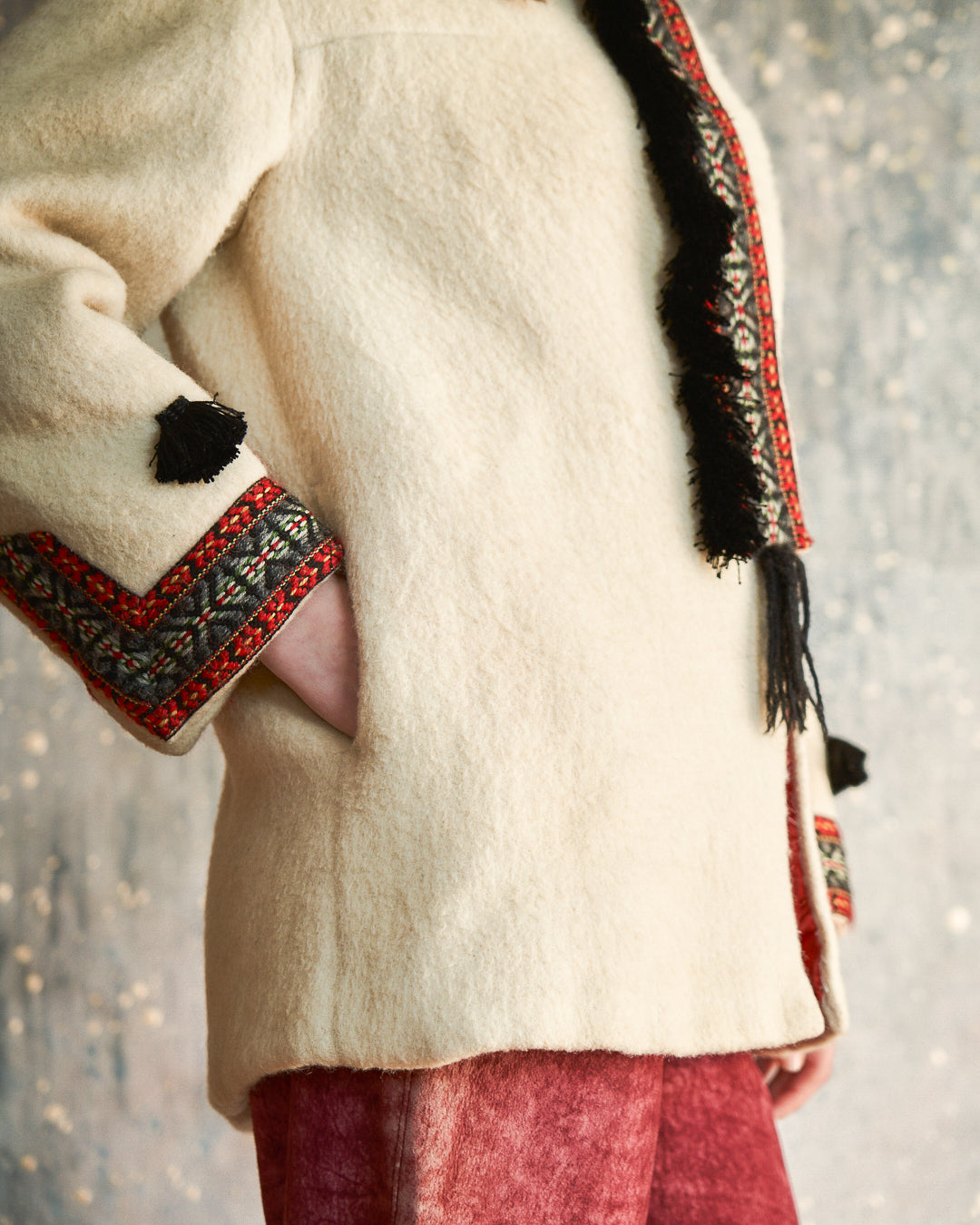 giacca norvegese in lana