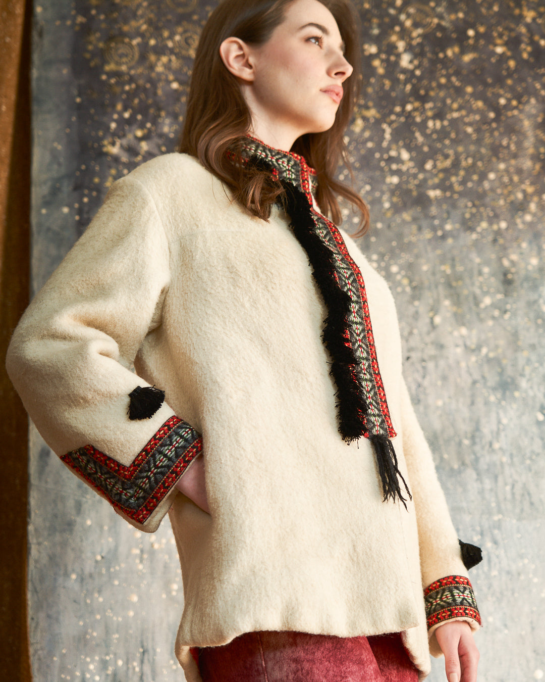 giacca norvegese in lana