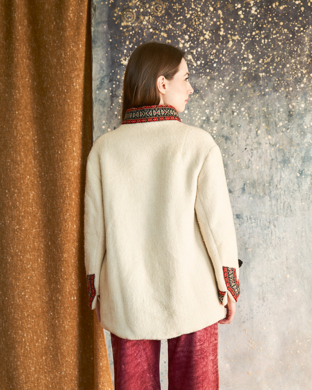 giacca norvegese in lana