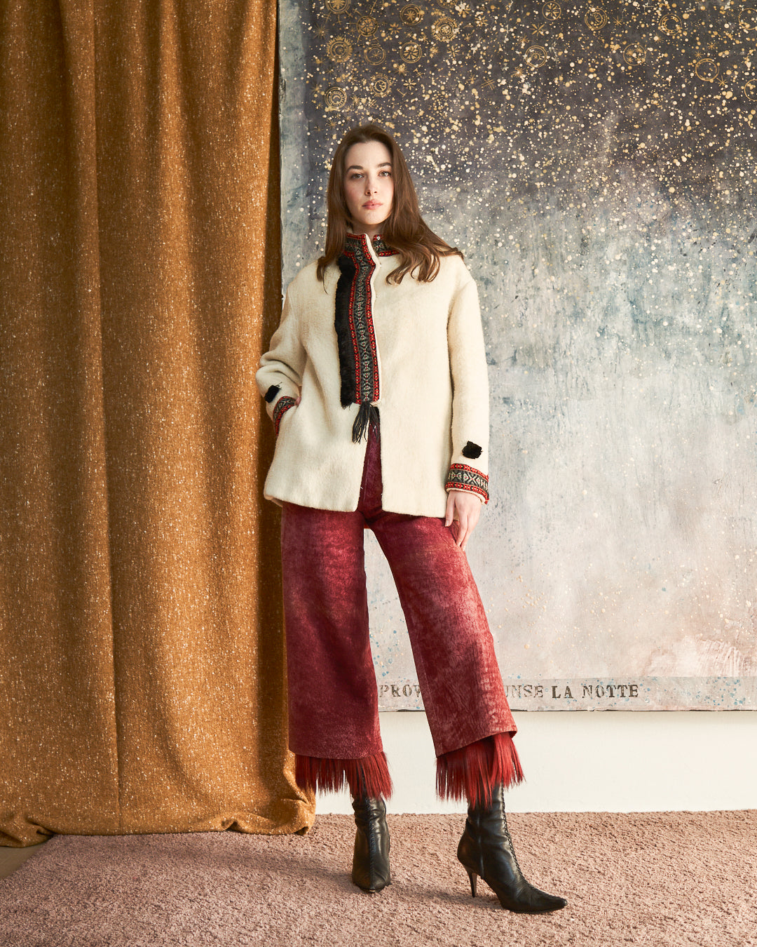 giacca norvegese in lana