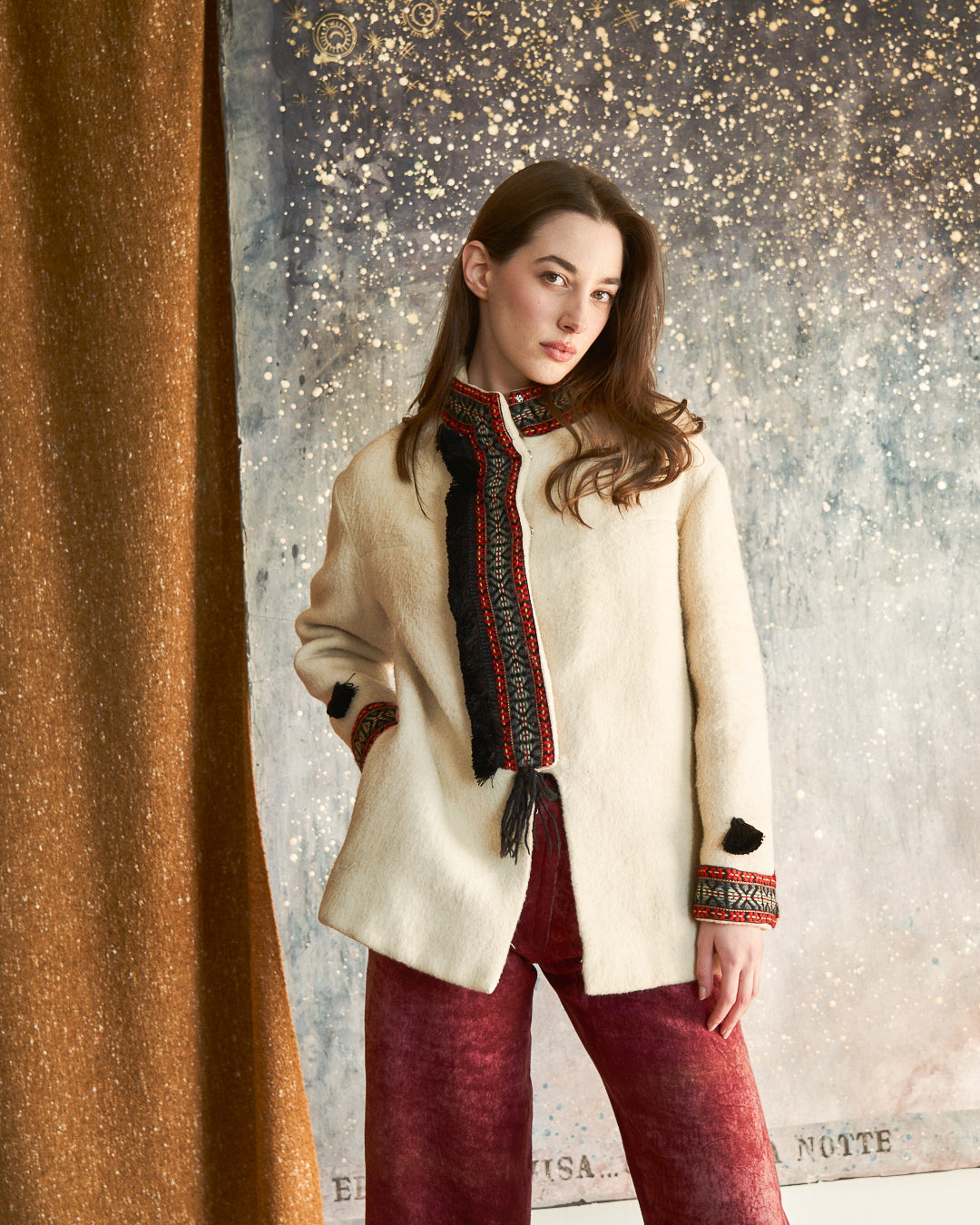 giacca norvegese in lana