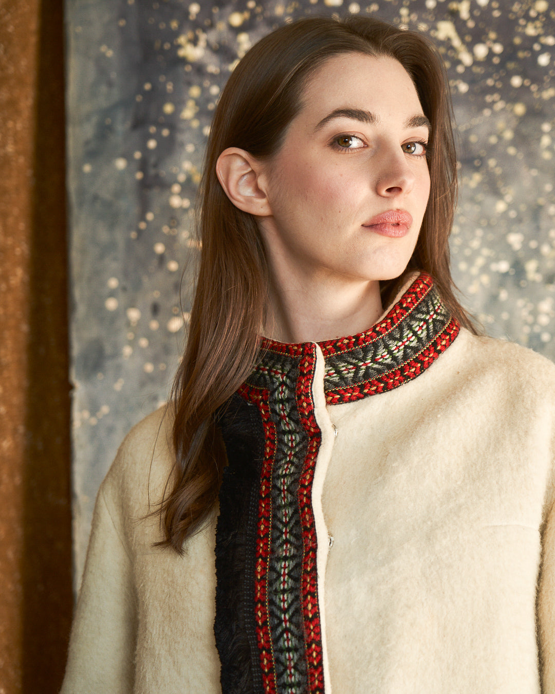 giacca norvegese in lana