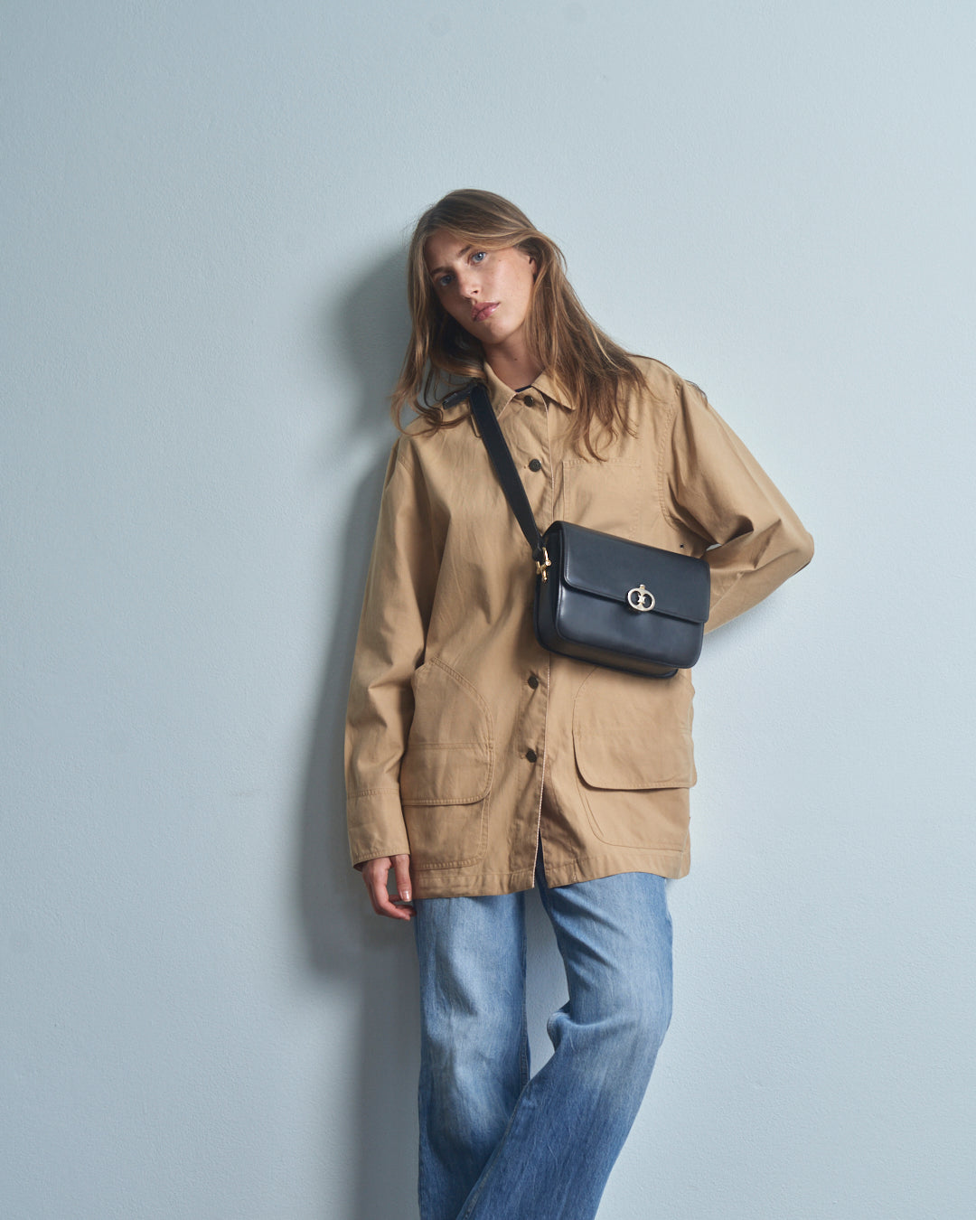 Giacca Ralph Lauren sabbia modello workwear