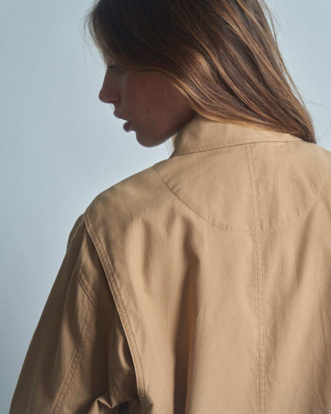 Giacca Ralph Lauren sabbia modello workwear