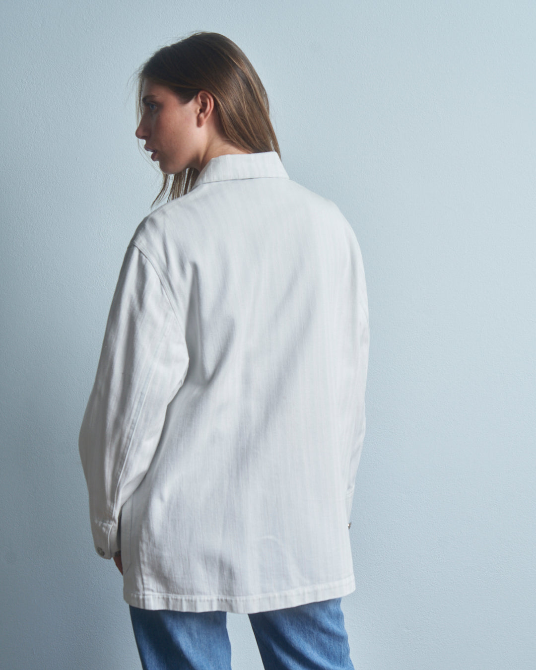 Giacca Ralph Lauren Bianca modello workwear