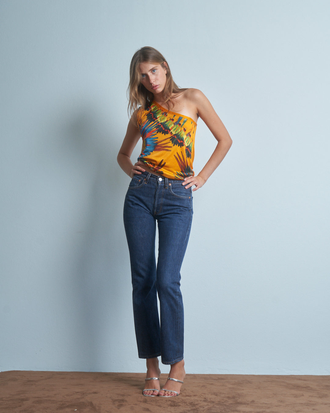 Jeans Levi's 501 tg 26 lavaggio medio