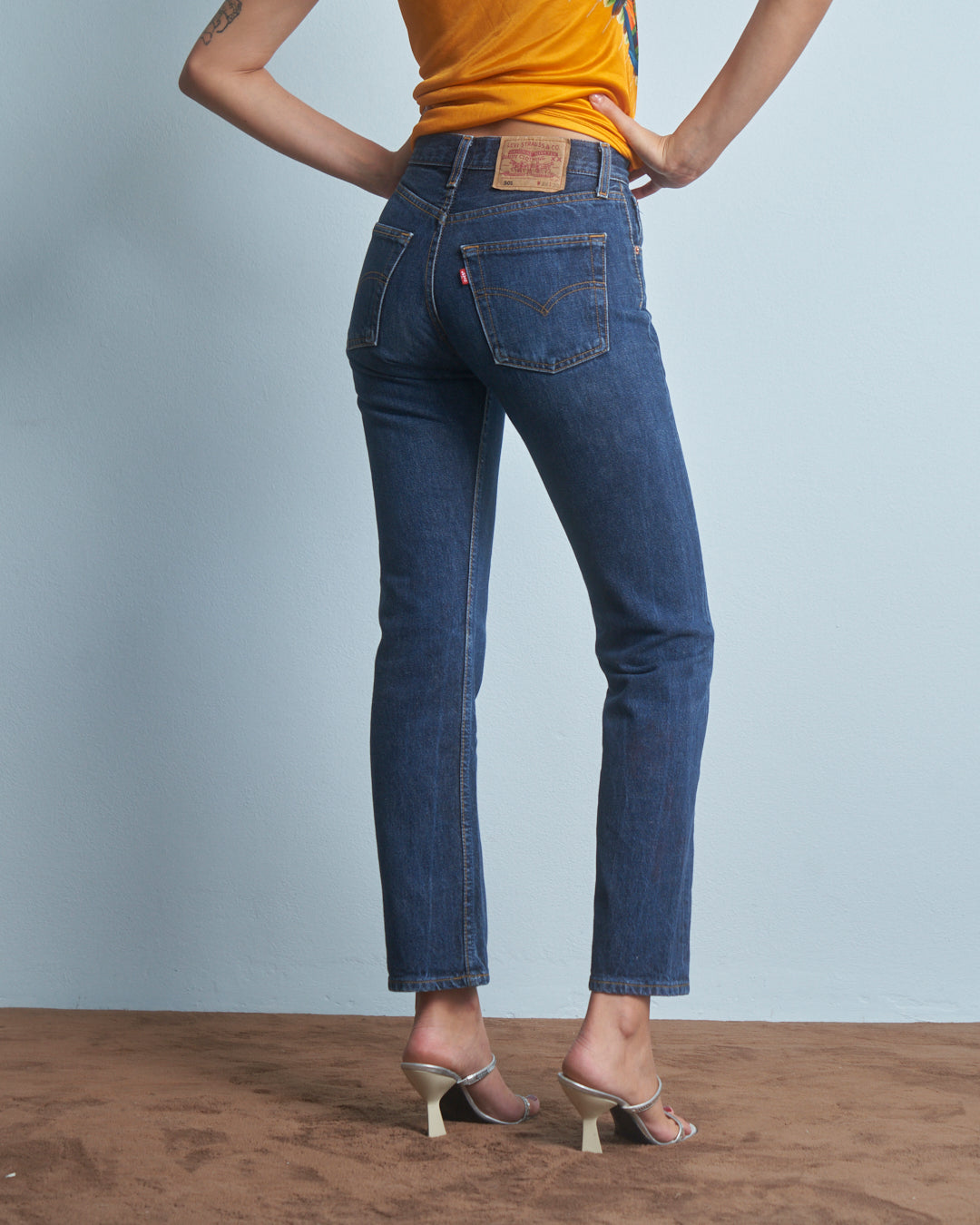 Jeans Levi's 501 tg 26 lavaggio medio