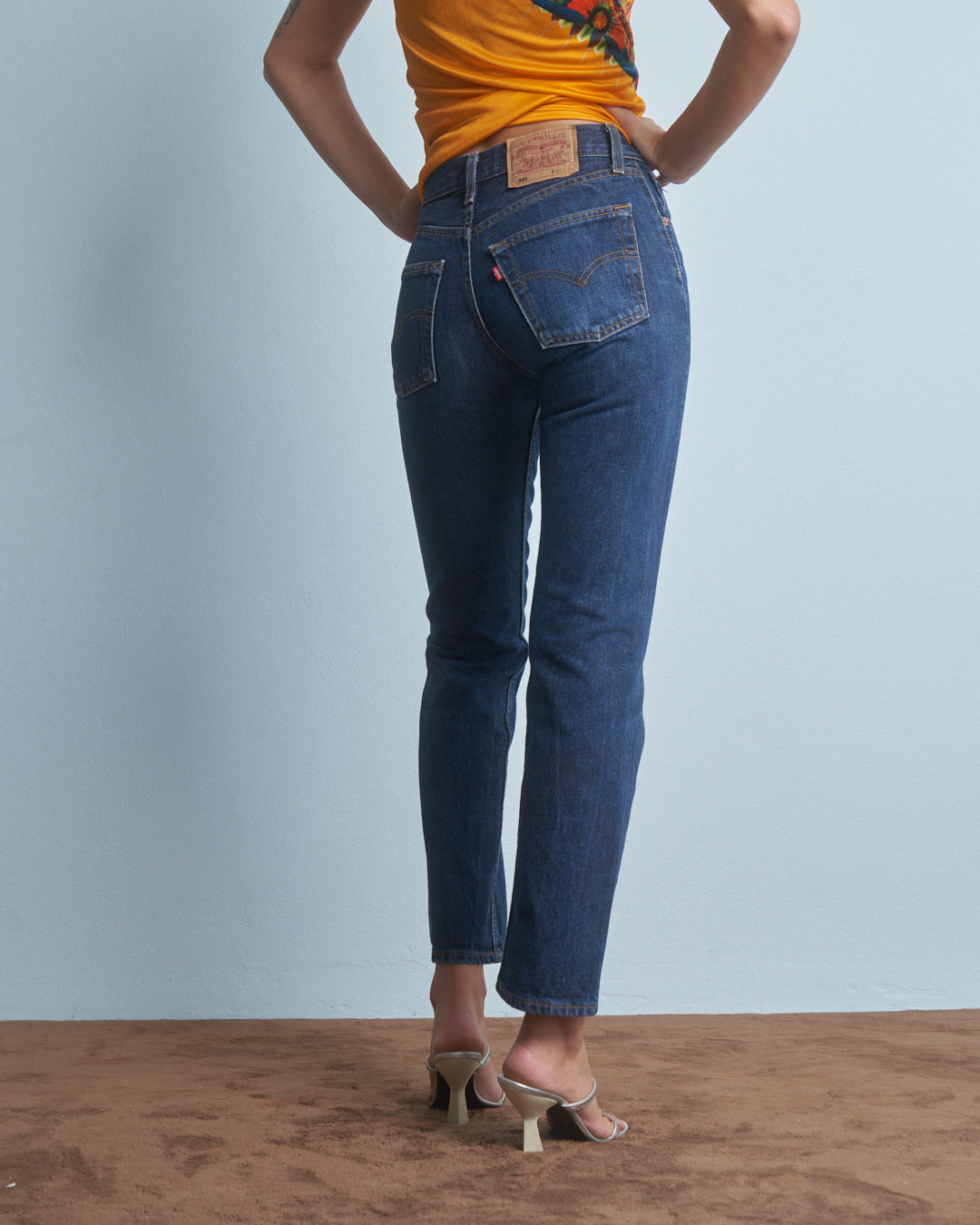 Jeans Levi's 501 tg 26 lavaggio medio