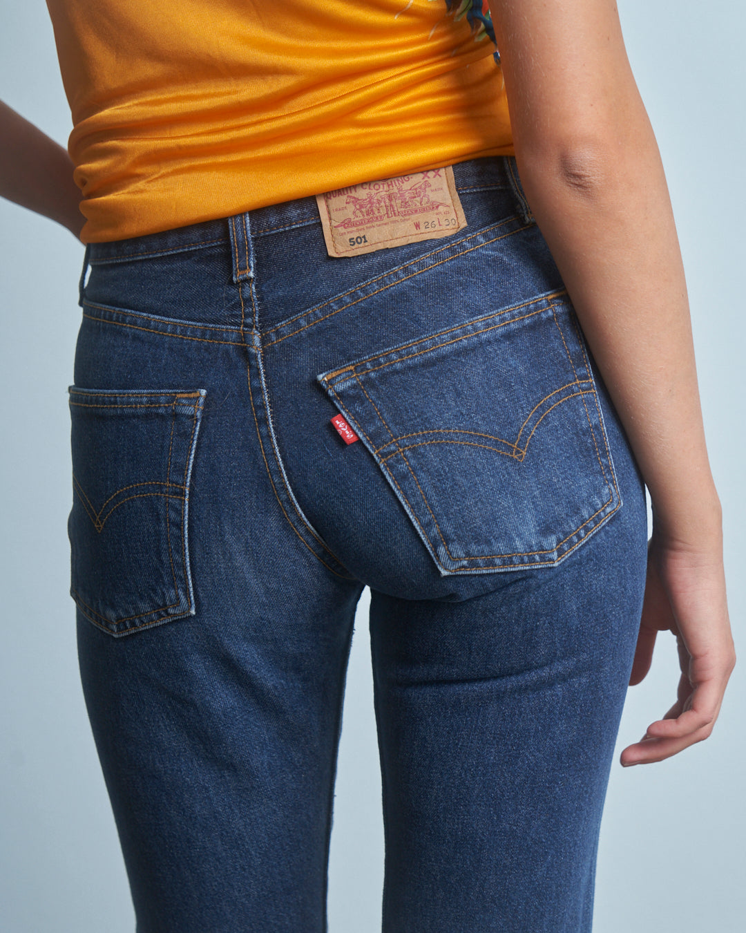 Jeans Levi's 501 tg 26 lavaggio medio