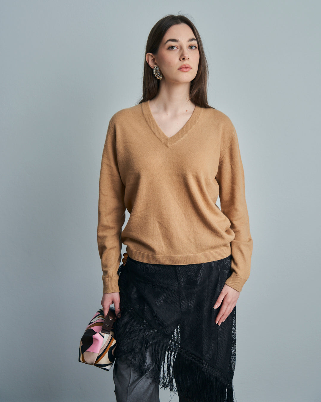 Maglia in cashmere Ballantyne made in Scotland