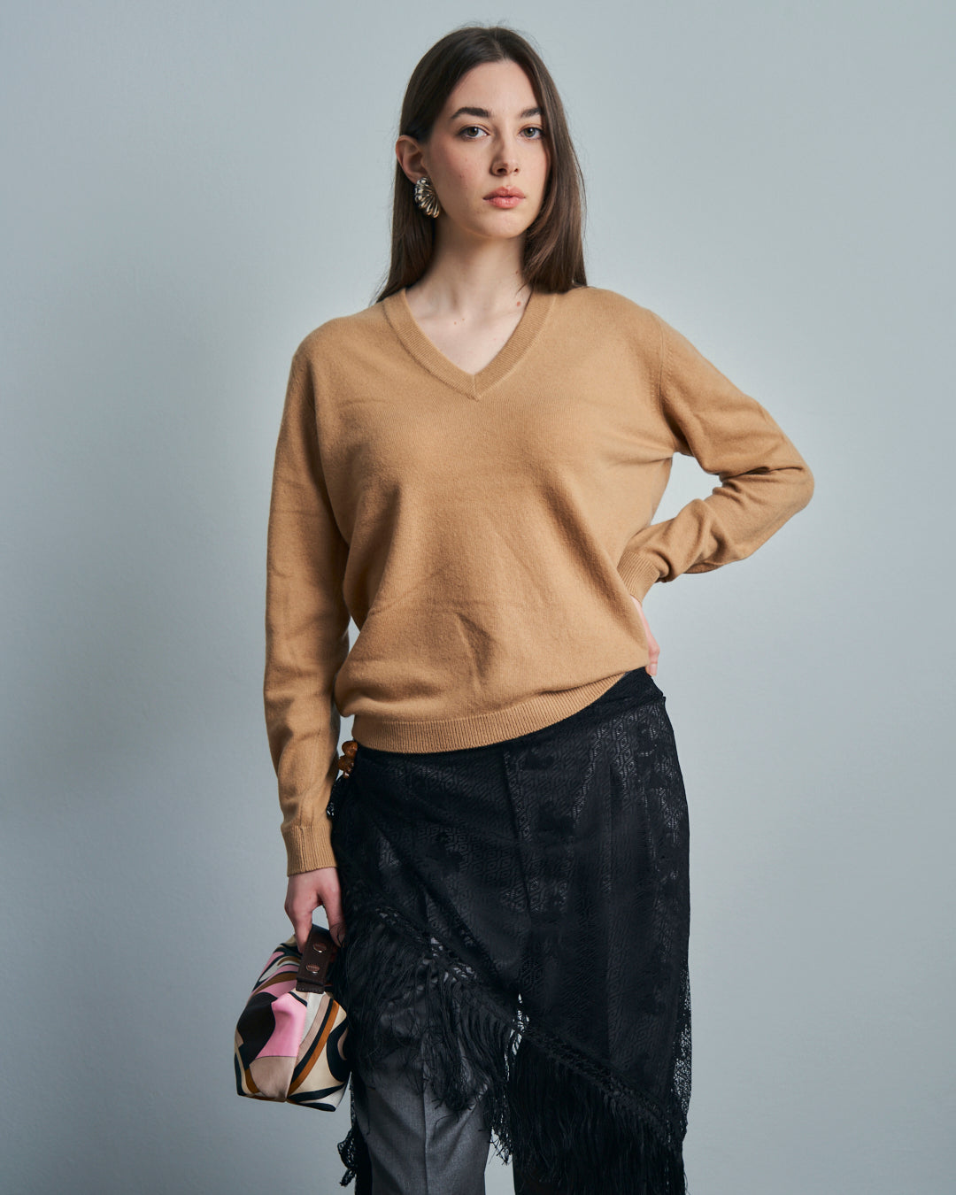 Maglia in cashmere Ballantyne made in Scotland