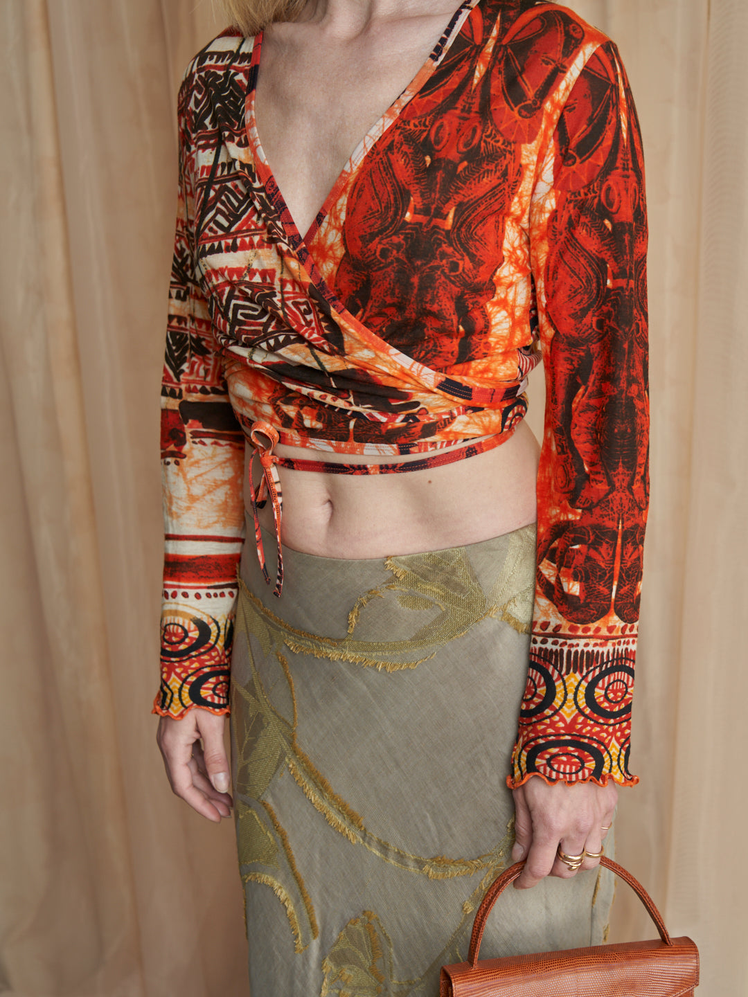 T-shirt Jean Paul Gaultier soleil incrociata
