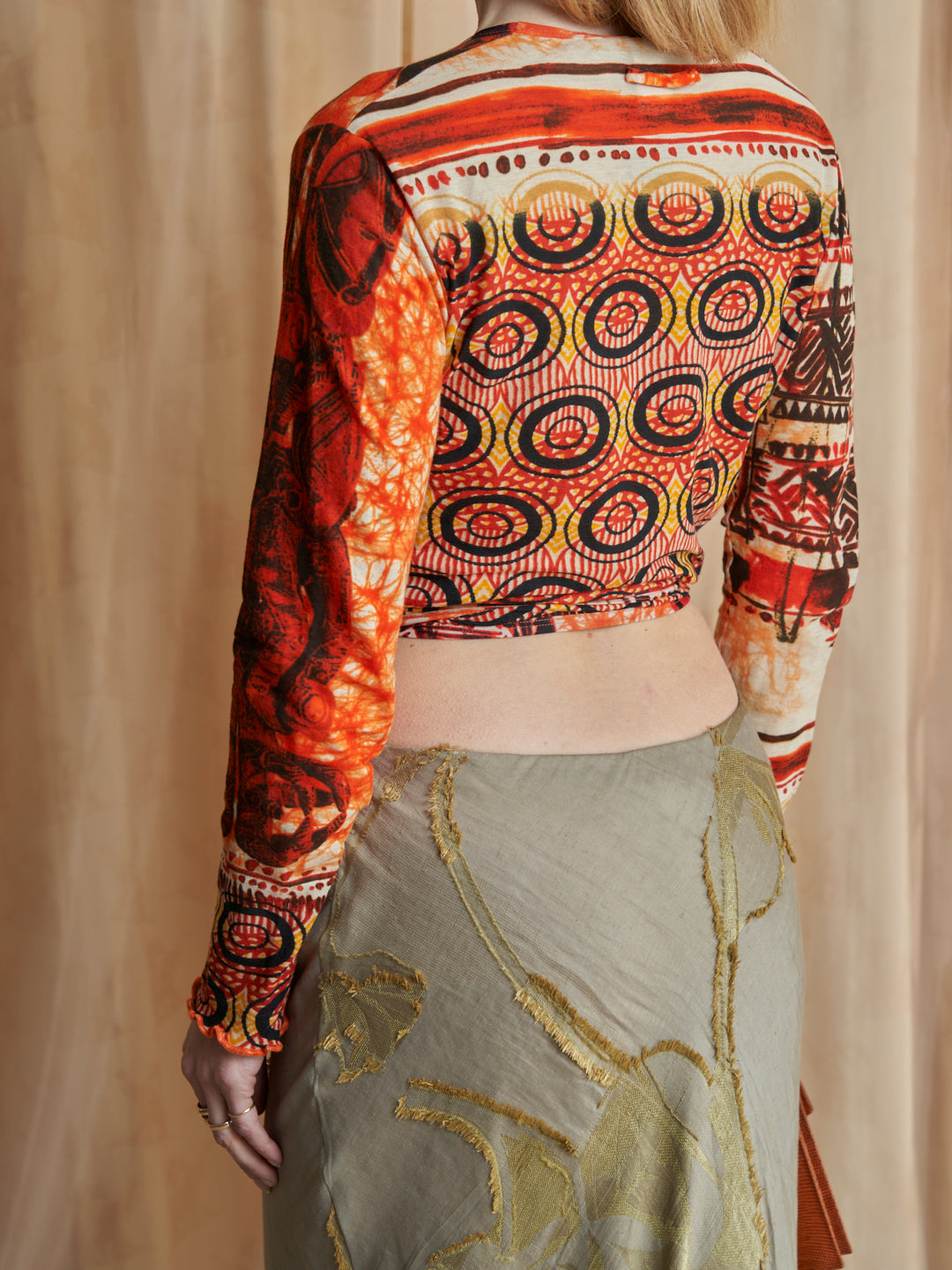 T-shirt Jean Paul Gaultier soleil incrociata