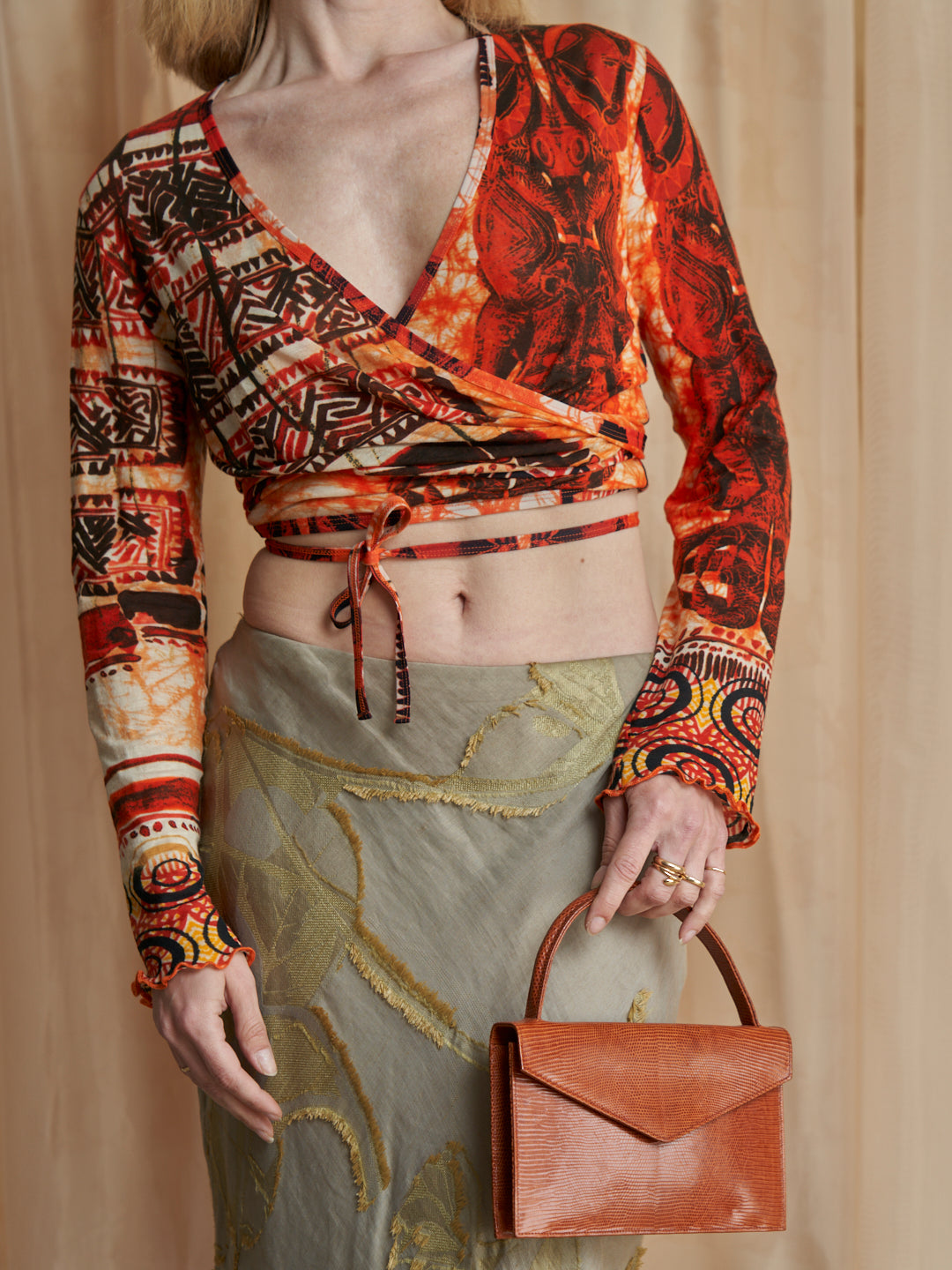 T-shirt Jean Paul Gaultier soleil incrociata