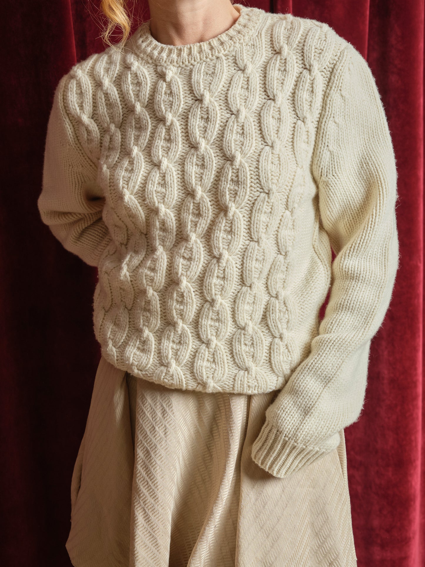 Maglione in lana e cachemere