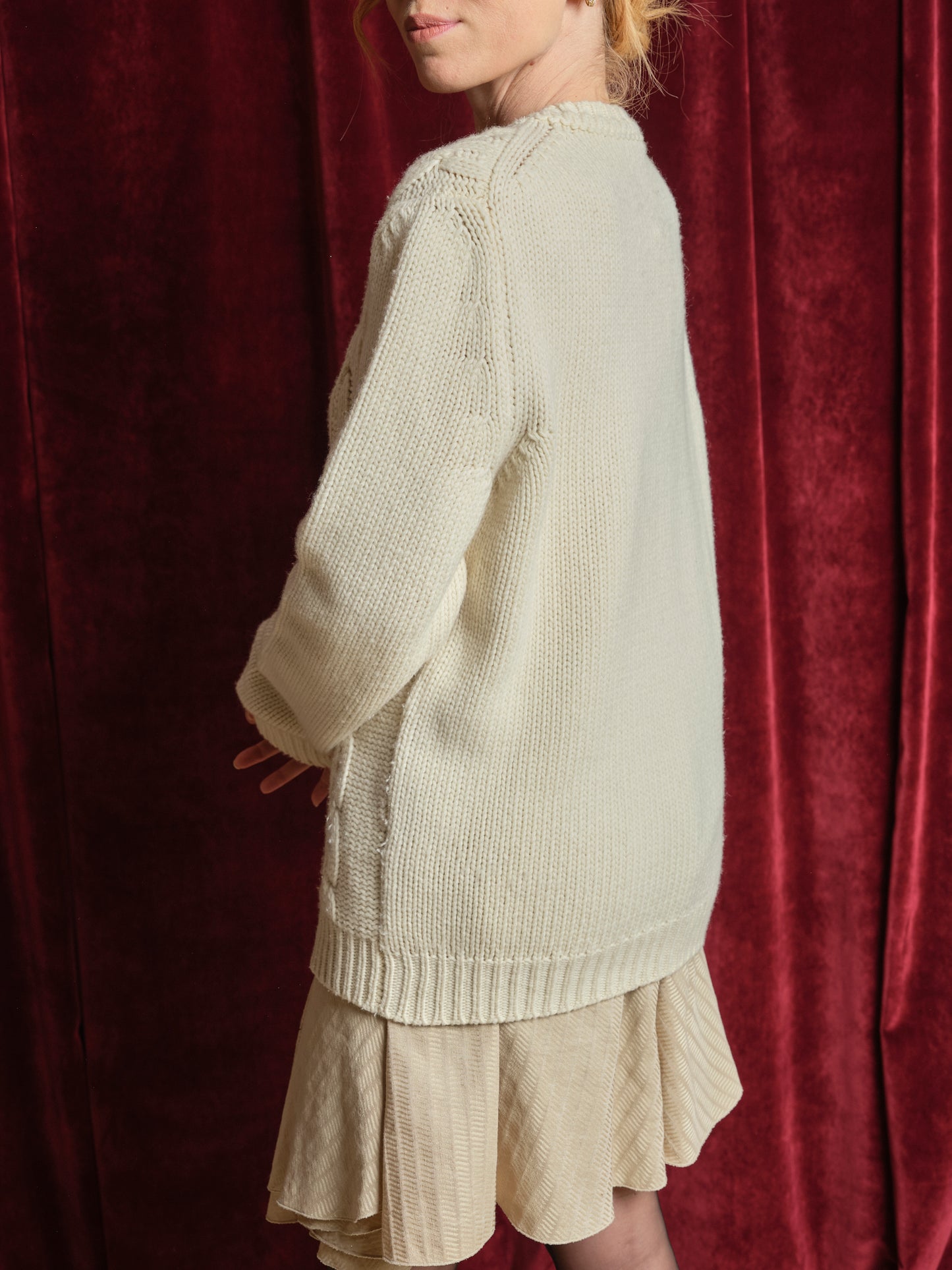 Maglione in lana e cachemere