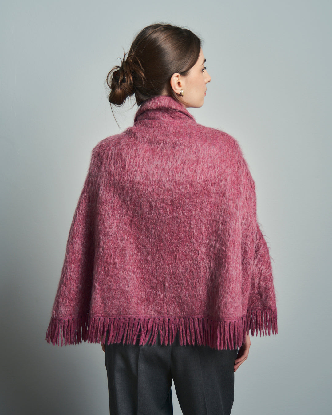 Mantella in Mohair e Lana anni 60 made in Scotland