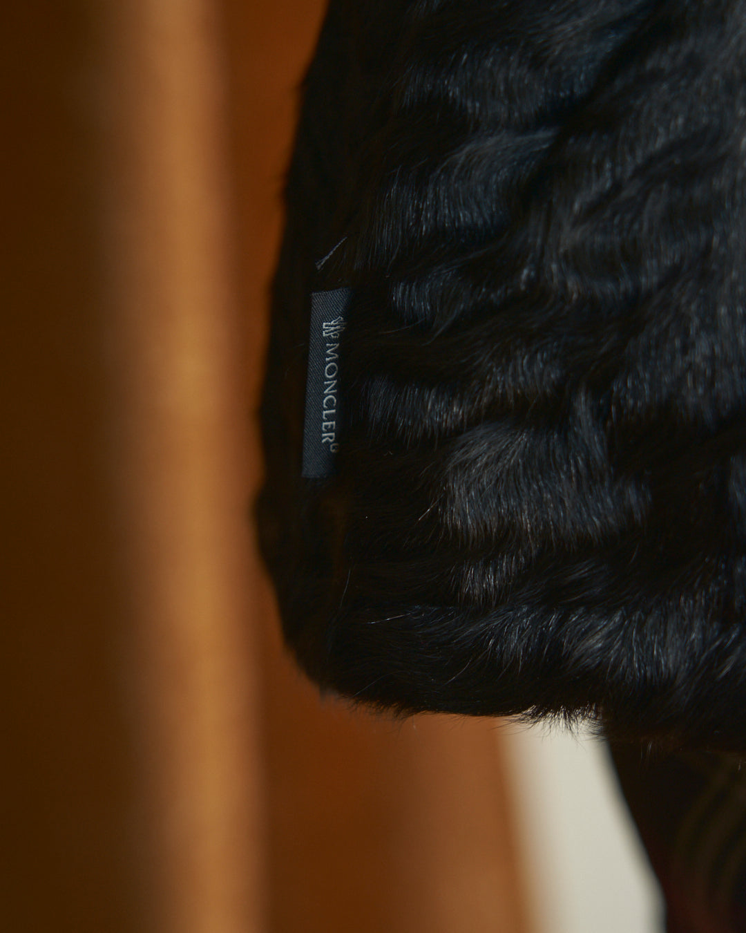 Moncler imbottito linea premiere New York con esterni in pelliccia