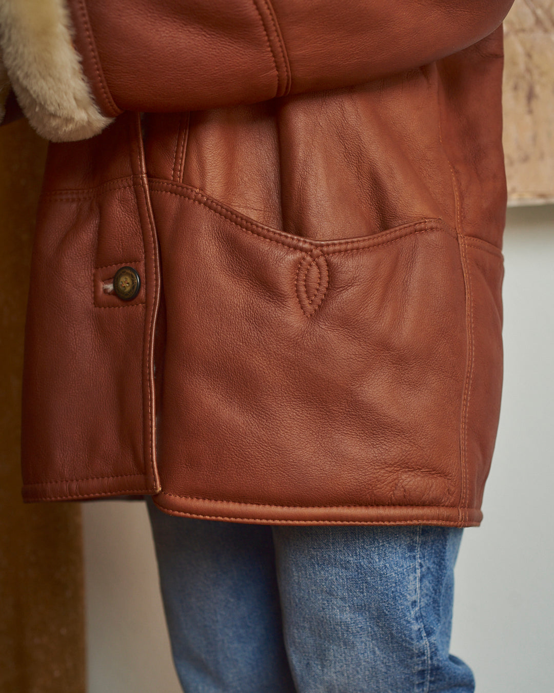 Montone anni 80 pelo liscio