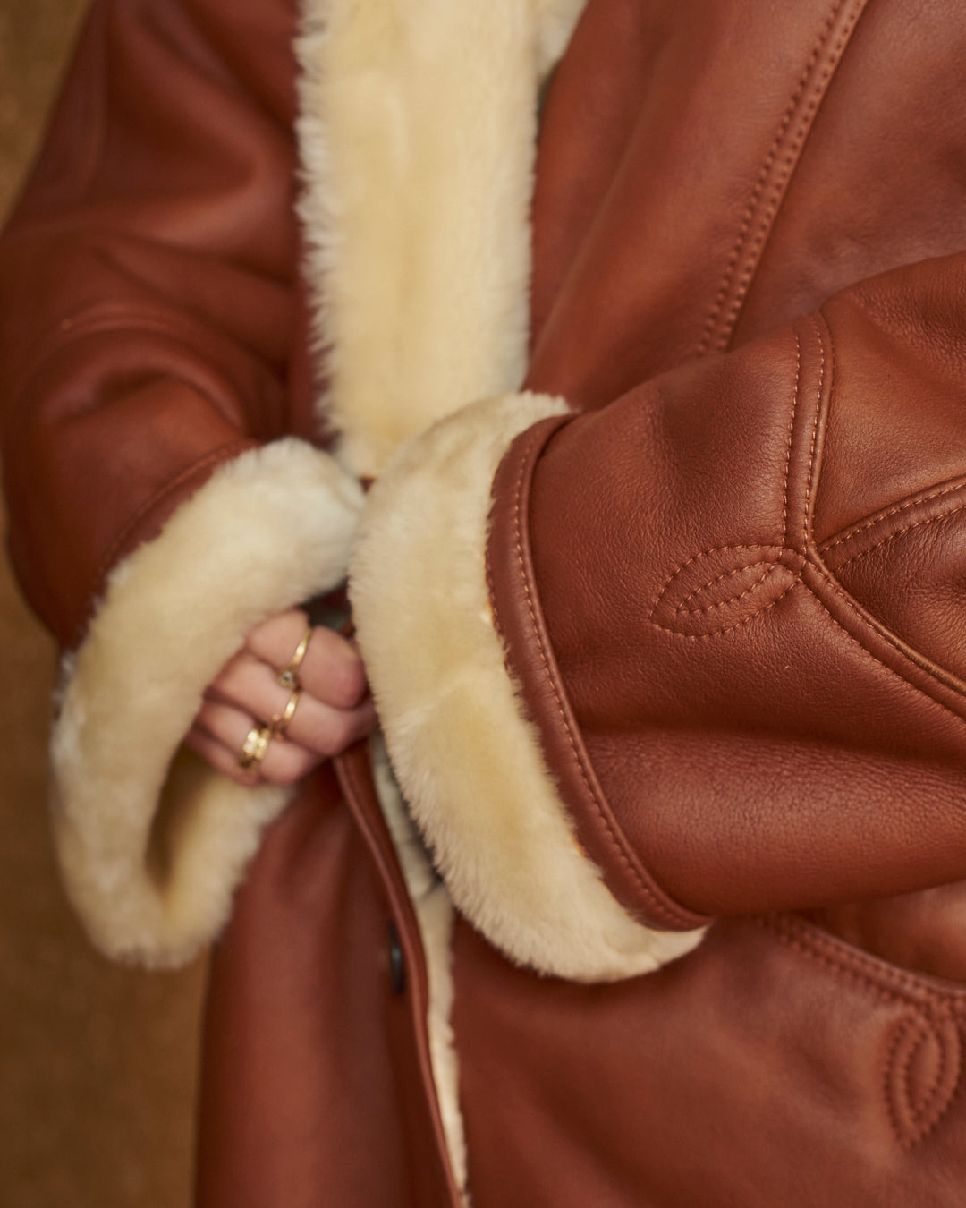 Montone anni 80 pelo liscio