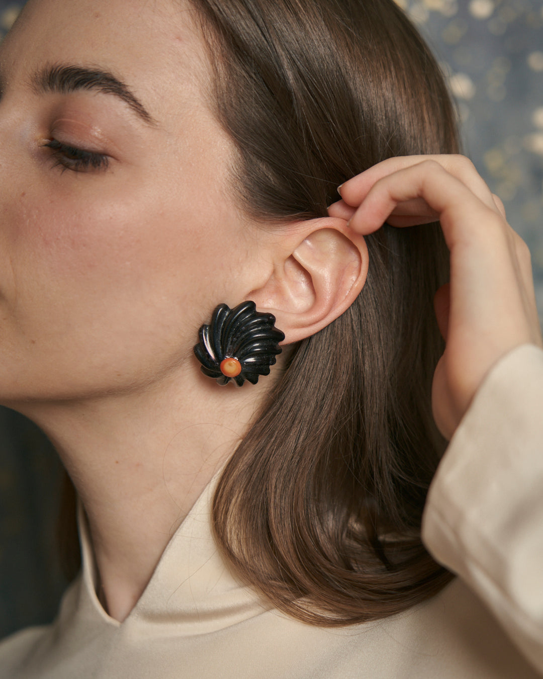 Orecchini anni 80 clip americani