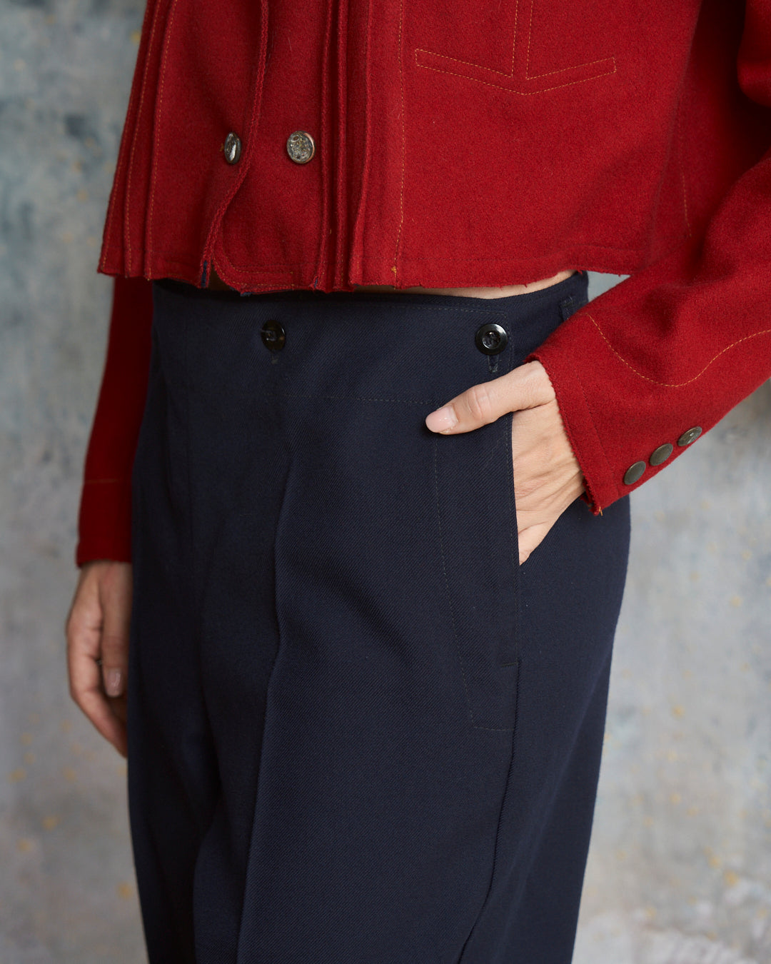 Pantalone sailor da marinaio vintage