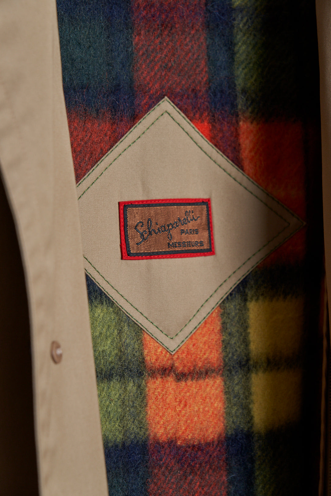 Trench Uomo Schiaparelli Paris Messieurs