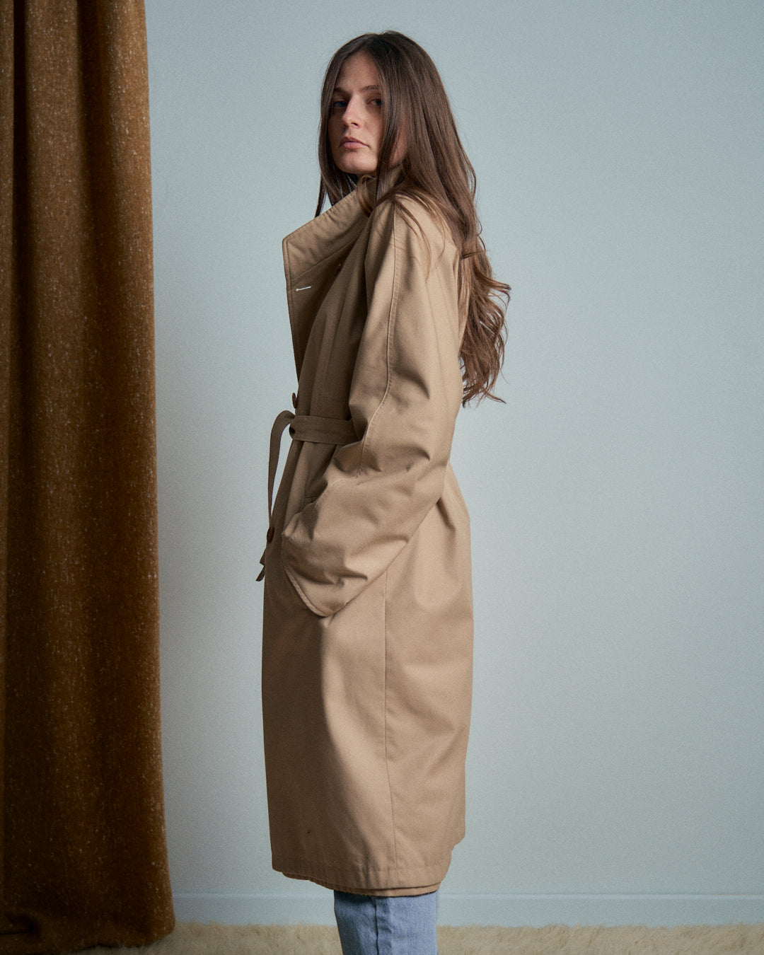 Trench italiano double face sartoriale