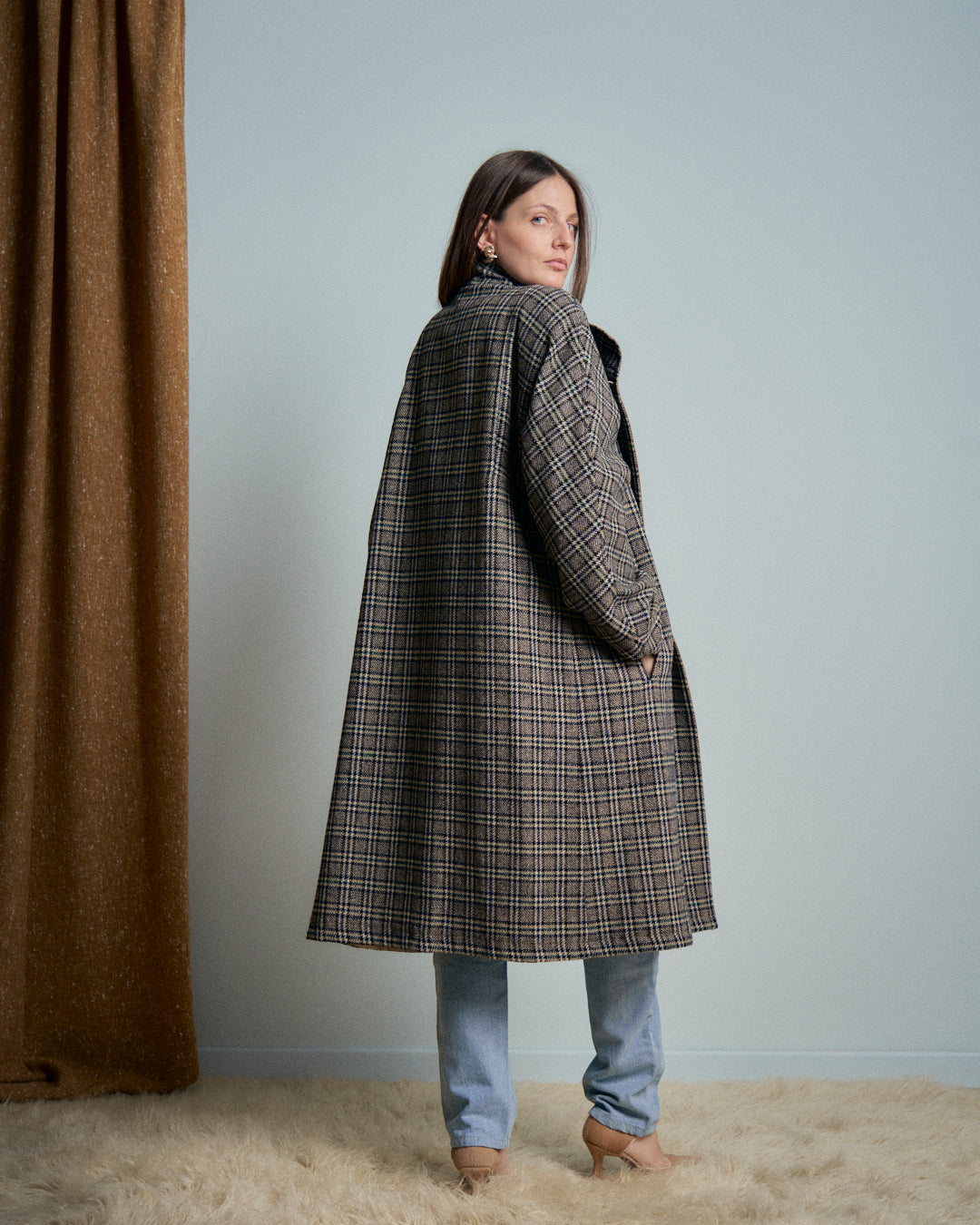 Trench italiano double face sartoriale