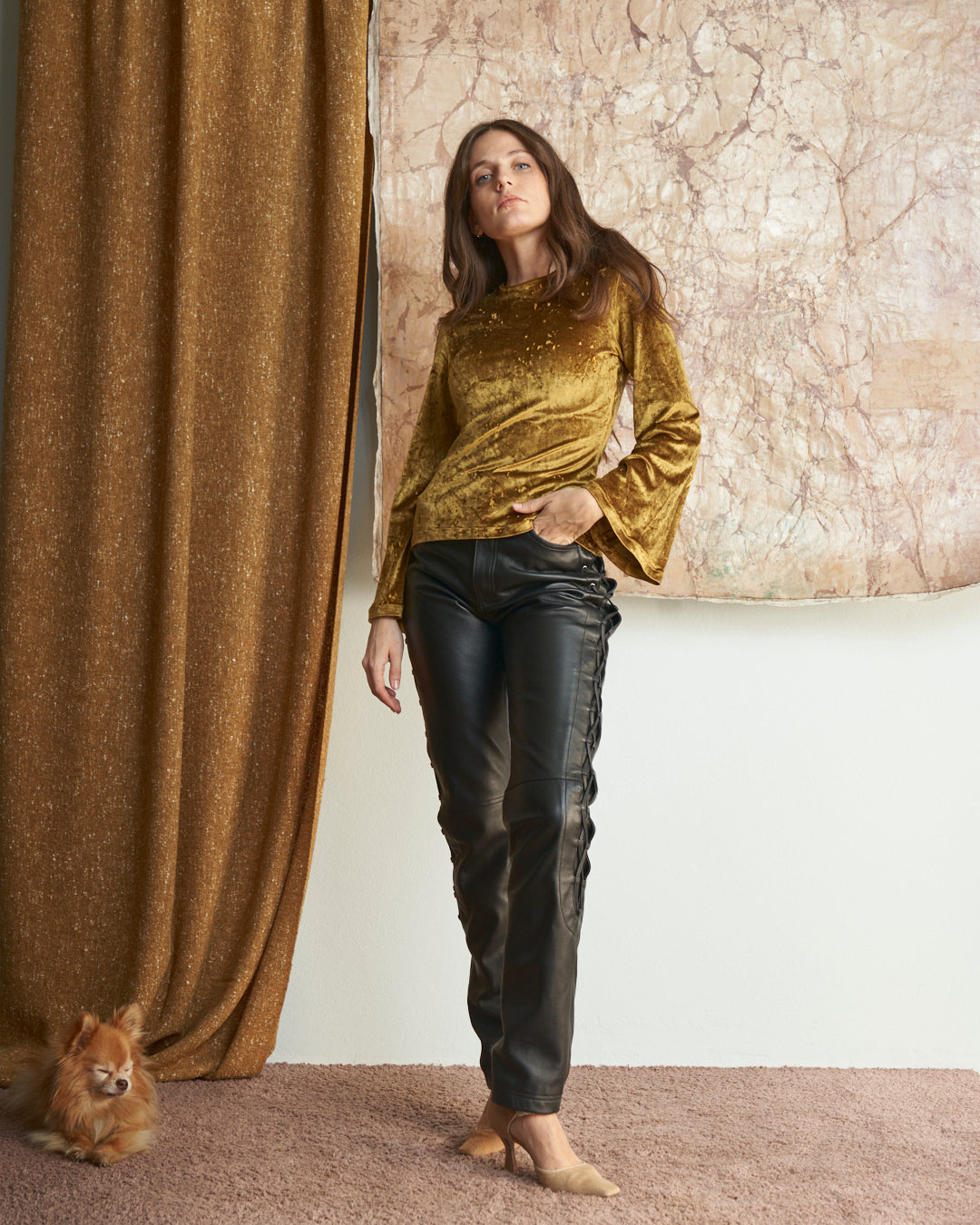 T-shirt Jean Paul Gaultier Maille in ciniglia martellata