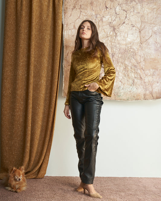 T-shirt Jean Paul Gaultier Maille in ciniglia martellata