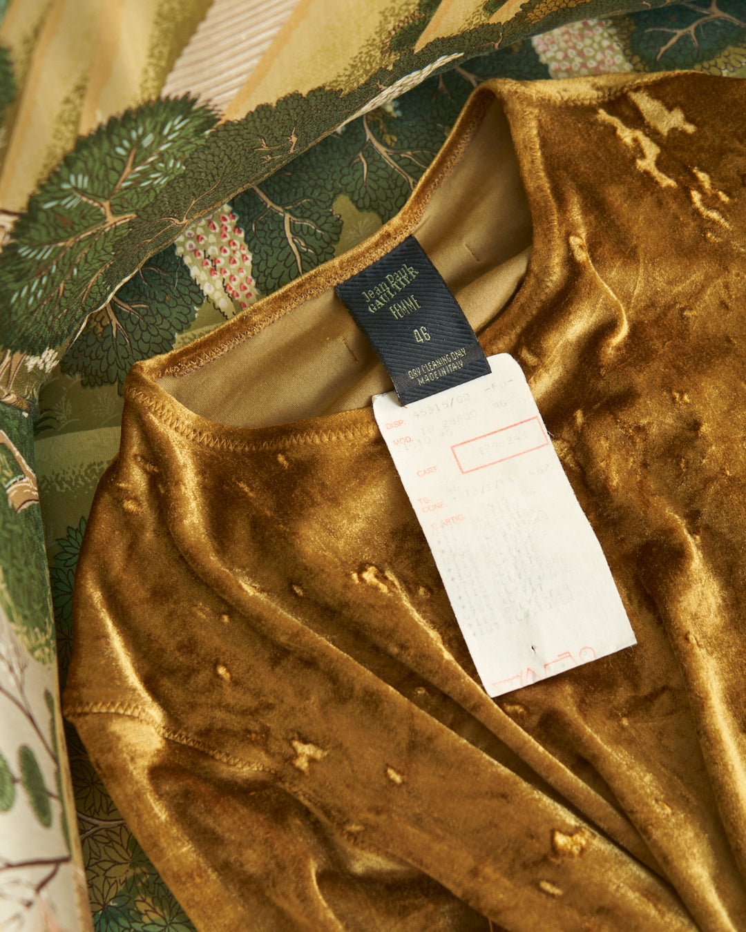 T-shirt Jean Paul Gaultier Maille in ciniglia martellata