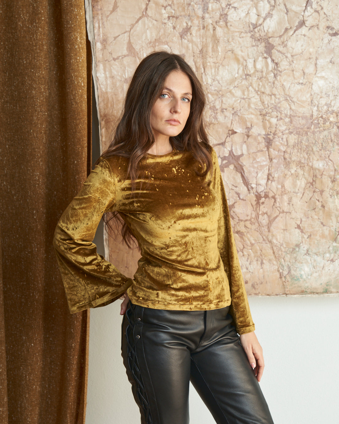 T-shirt Jean Paul Gaultier Maille in ciniglia martellata